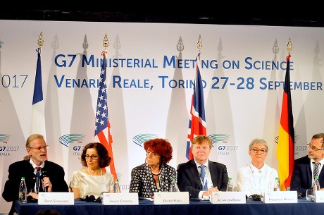 G7 Industry Minsters meet in Turin, Torino, Italy - 27 Sep 2017
