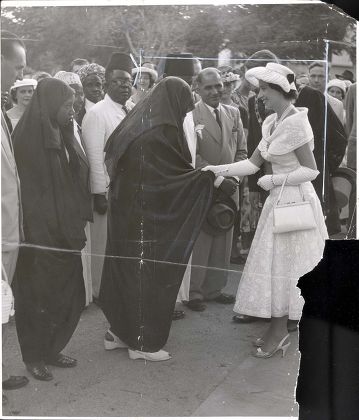 Princess Margaret 1956 Tour Africa Tanganyika Editorial Stock Photo ...