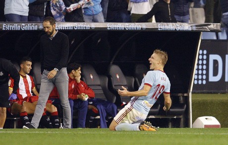 Celta Vigos Daniel Wass Celebrates After Editorial Stock Photo - Stock