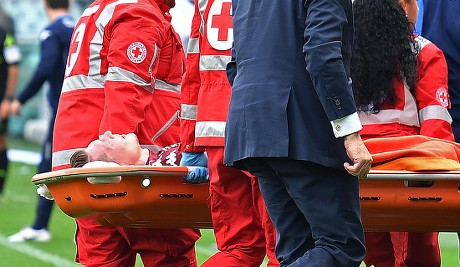 Torinos Andrea Belotti Carried Off Field Editorial Stock Photo - Stock