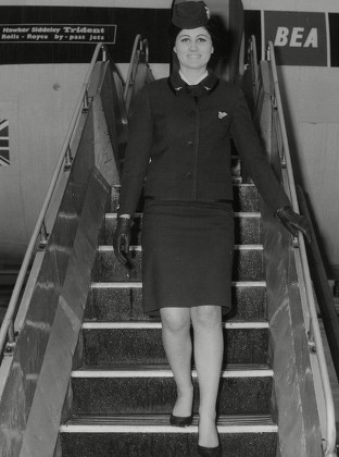 Mairen Cullen Bea Air Hostess Beauty Editorial Stock Photo - Stock