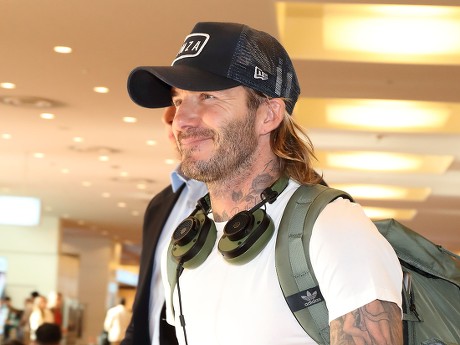 david beckham trucker hat