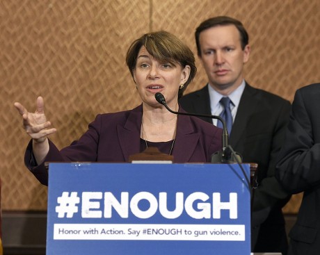United States Senator Amy Klobuchar Democrat Editorial Stock Photo