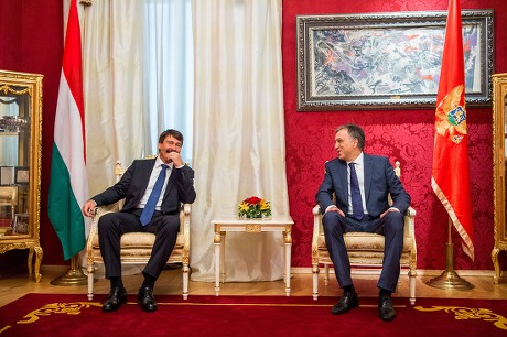 President of Hungary Janos Ader visits Montenegro, Cetinje - 04 Oct 2017
