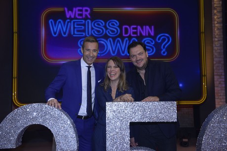 Photocall for German TV show Wer weiss denn sowas, Hamburg, Germany - 04 Oct 2017