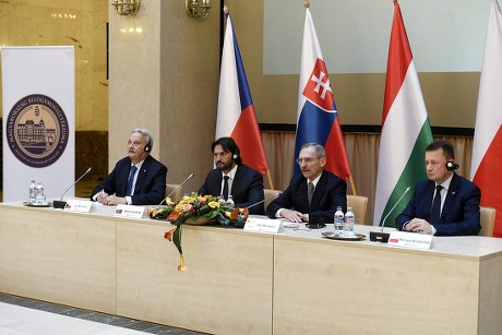 Visegrad meeting in Budpaest, Budapest, Hungary - 05 Oct 2017