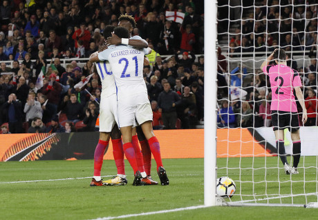 Goal Celebration By Dominic Solanke England Editorial Stock Photo ...