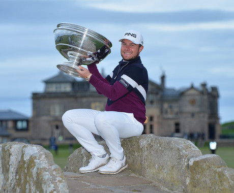 Tyrrell Hatton Sits On Swilken Bridge Editorial Stock Photo - Stock ...