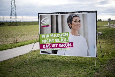 Austrian federal elections posters, Wolkersdorf, Austria - 08 Oct 2017