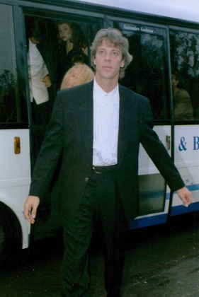 Stuart Copeland Arriving At St Andrew's Church In Wiltshire For The Marriage Of Trudy Styler And Sting. Box 759 102505171 A.jpg.