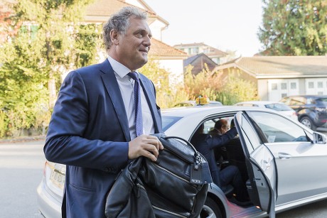 Former FIFA Secretary General Jerome Valcke challenges his ten-year suspension, Lausanne, Switzerland - 11 Oct 2017