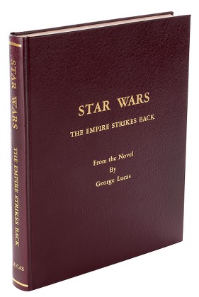 Auction of Carrie Fisher annotated Star Wars scripts, Los Angeles, USA - Oct 2017
