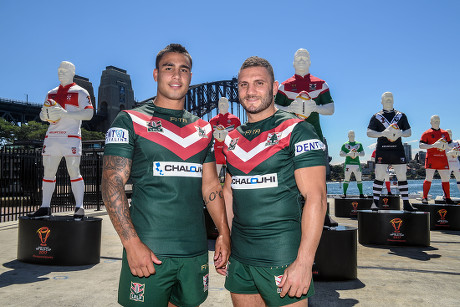 Unveiling of 14 Giant Rugby League player statues in Sydney, Australia - 12 Oct 2017