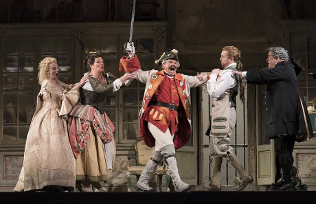 'The Barber of Seville' performed by the English National Opera at the London Coliseum, UK, 12 Oct 2017