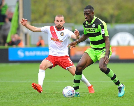 Forest Green Rovers v Newport County 14/10/17, UK - 14 Oct 2017
