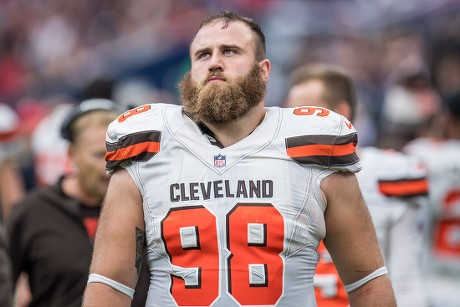 Cleveland Browns Defensive Tackle Jamie Meder Editorial Stock