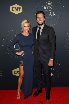 Caroline Boyer Luke Bryan Editorial Stock Photo - Stock Image