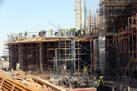 Construction at Egypt's new administrative capital, Cairo - 18 Oct 2017