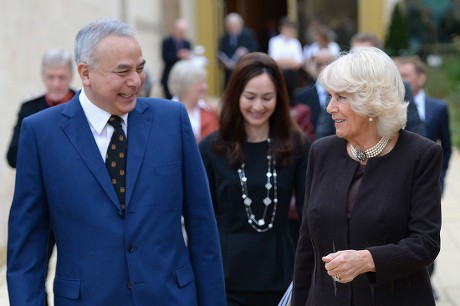 Camilla Duchess Of Cornwall visit to Worcester College, Oxford, UK - 18 Oct 2017