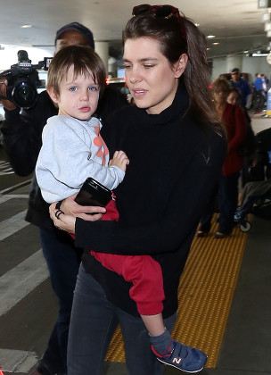 Charlotte Casiraghi at LAX International Airport, Los Angeles, USA - 20 Oct 2017