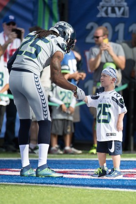 East Rutherford, New Jersey, USA. 22nd Oct, 2017. Seattle Seahawks