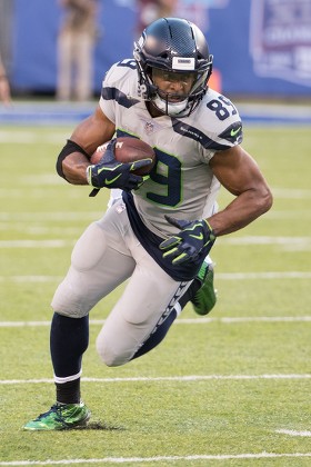 East Rutherford, New Jersey, USA. 22nd Oct, 2017. Seattle Seahawks wide  receiver Doug Baldwin (89) in action during the NFL game between the Seattle  Seahawks and the New York Giants at MetLife