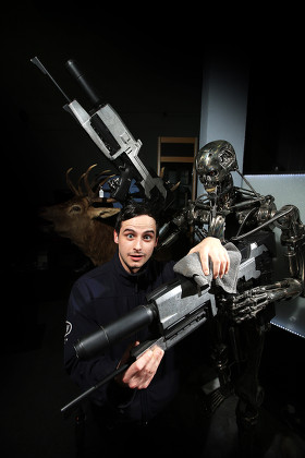 Reece Morrison Poses Terminator Along Other Editorial Stock Photo ...