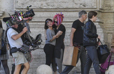 'Sense8' on set filming, Naples, Italy - 26 Oct 2017