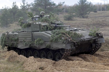 Spanish Army Ifv Pizarro During Multinational Editorial Stock Photo ...