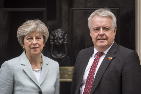 First Minister of Wales Carwyn Jones visit to London, UK - 30 Oct 2017