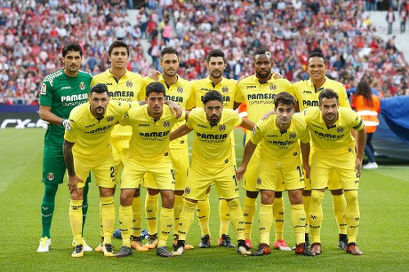 Villarreal Team Group Lineup Villarreal Editorial Stock Photo - Stock ...