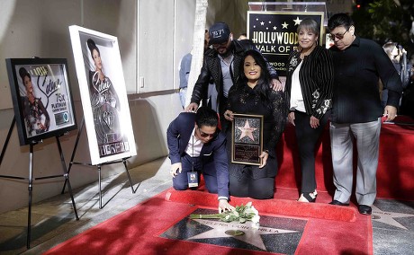 US-Mexican singer Selena Quintanilla honored with a posthumous star on the Hollywood Walk of Fame, USA - 03 Nov 2017