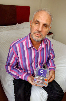 Dr Philip Nitschke with His Suicide Kit in After Being Held at Heathrow Airport for 9 Hours, London, Britain - 02 May 2009