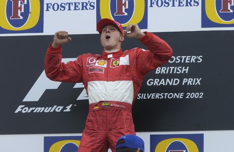 Michael Schumacher Wins Grand Prix Editorial Stock Photo - Stock Image ...