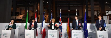 G7 Health Ministerial Meeting, Milan, Italy - 06 Nov 2017