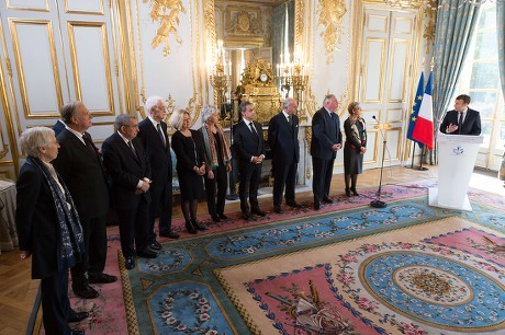 Dominique Lottin oath-taking ceremony at the Elysee palace, Paris, France - 06 Nov 2017