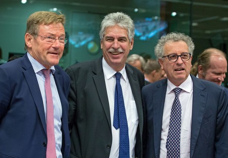 Eurogroup Finance Ministers meet in Brussels, Belgium - 06 Nov 2017