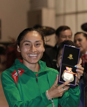 Mexican Walking Athlete Maria Guadalupe Gonzalez Editorial Stock Photo