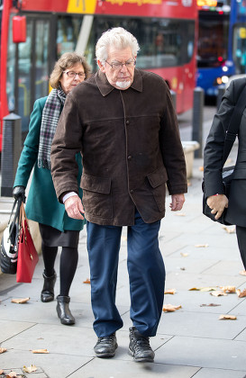 Rolf Harris arrives at The Royal Courts of Justice, London, UK - 8 Nov 2017.