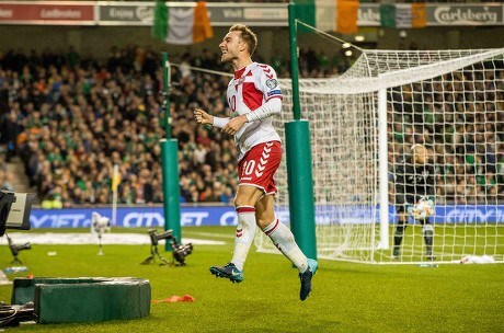 Republic Ireland Vs Denmark Denmarks Christian Editorial Stock Photo ...