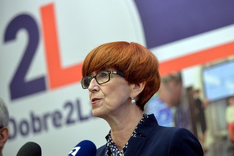 Minister of Family, Labour and Social Policy Elzbieta Rafalska, Warsaw, Poland - 15 Nov 2017