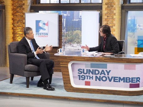 'Peston On Sunday' TV show, London, UK - 19 Nov 2017