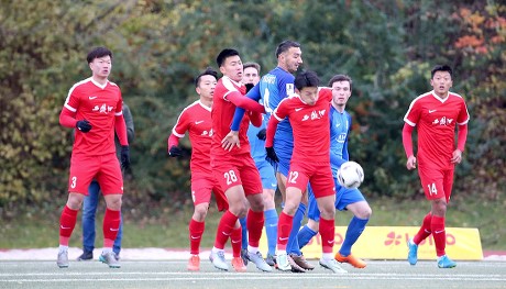 TSV Schott Mainz v U20 China friendly football match, Mainz, Germany - 18 Nov 2017