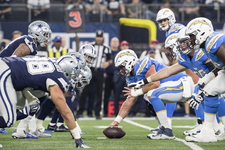 Los Angeles Offense Against Dallas Cowboys Editorial Stock Photo