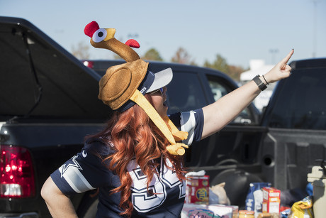 View Inside Att Stadium Ahead Thanksgiving Editorial Stock Photo - Stock  Image