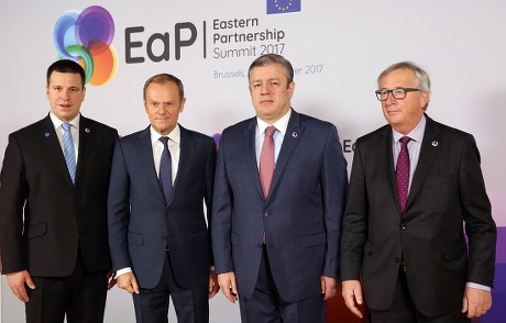 EU Eastern Partnership Summit, Brussels, Belgium - 24 Nov 2017