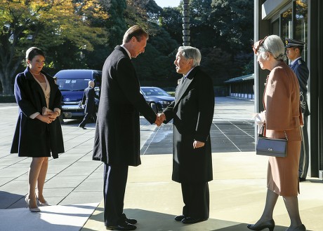 Grand Duke Henri and Princess Alexandra of Luxembourg visit Japan, Tokyo - 27 Nov 2017