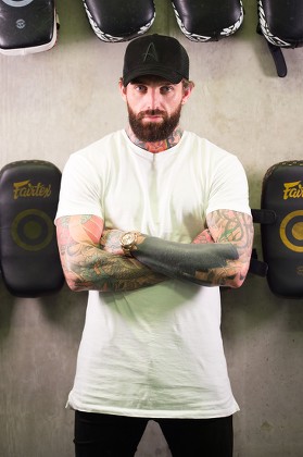 Aaron Chalmers MMA fight photocall, London, UK - 28 Nov 2017