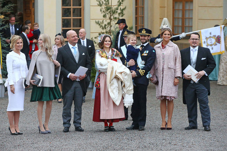Christening of Prince Gabriel, Drottningholm, Sweden - 01 Dec 2017