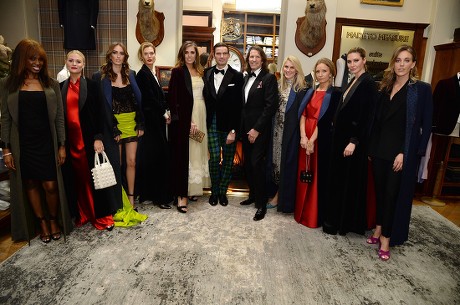 Bespoke Huntsman coats for The British Fashion Awards, London, UK - 04 Dec 2017